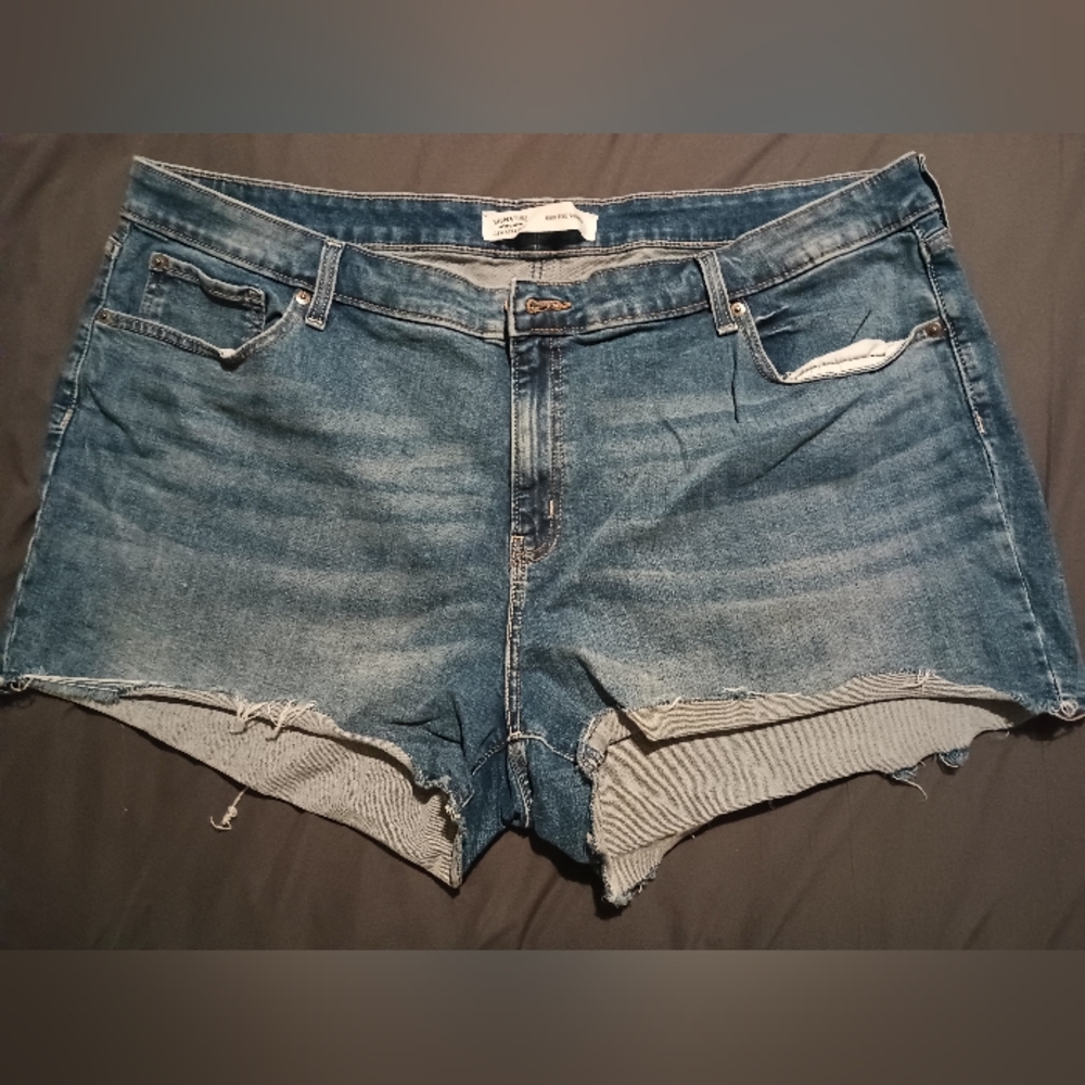 Signature by Levi Strauss Blue Denim Jean Shorts